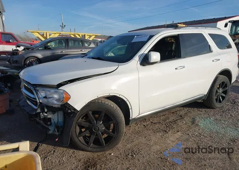 2013 Dodge Durango Crew z USA, uszkodzony, nr VIN 1C4RDJDG7DC697003